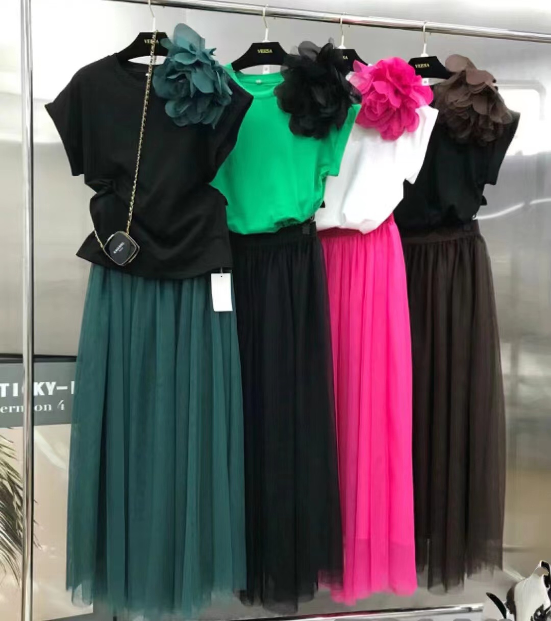 Summer Clothing Women Sale - Zomer 2025 Tweedelig Jurk Set Dames