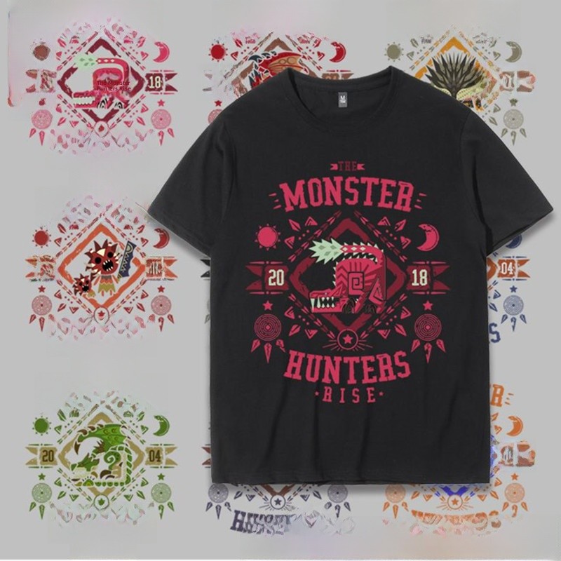 Summer Games Clothing Brand - Monster Rise Collaborative T-shirt met korte