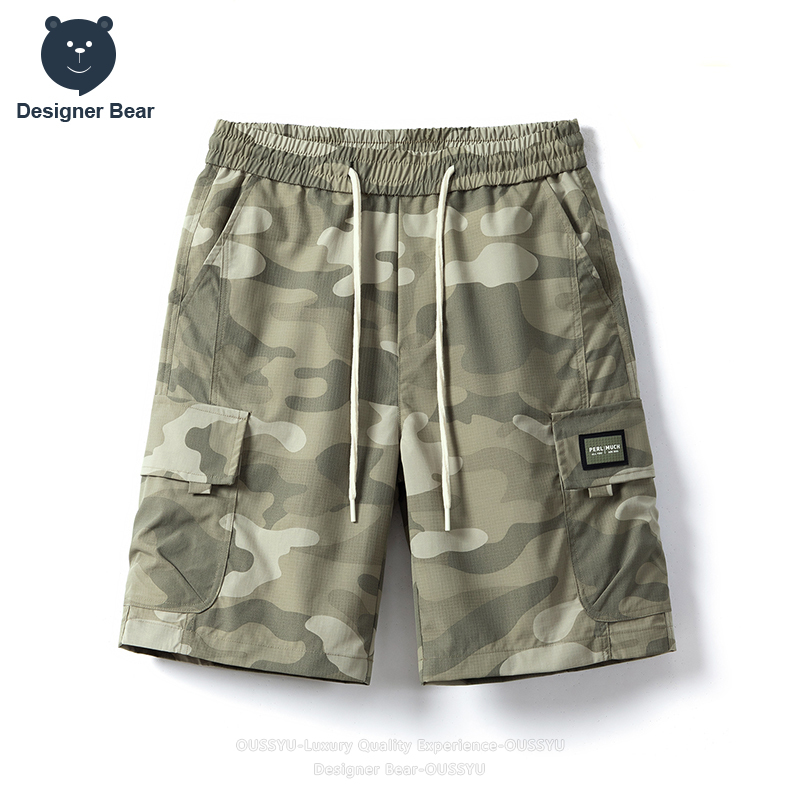 Summer Clothing Work - Merkkleding Zomer Cargo Camo Shorts Heren