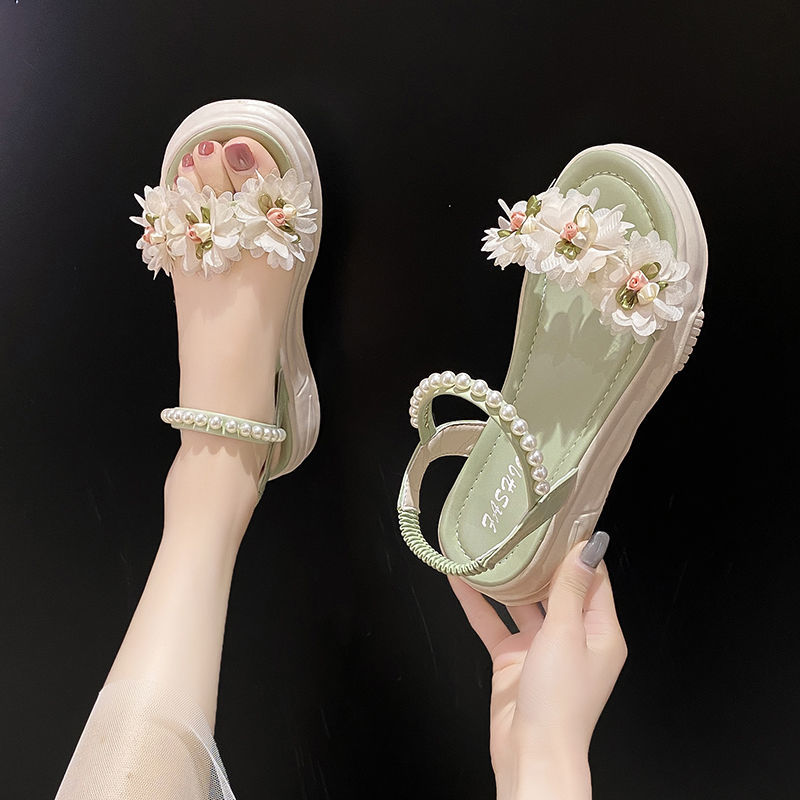 Summer Clothing H&M - Schoeisel Kant Zomer 2025, Strass Sandalen