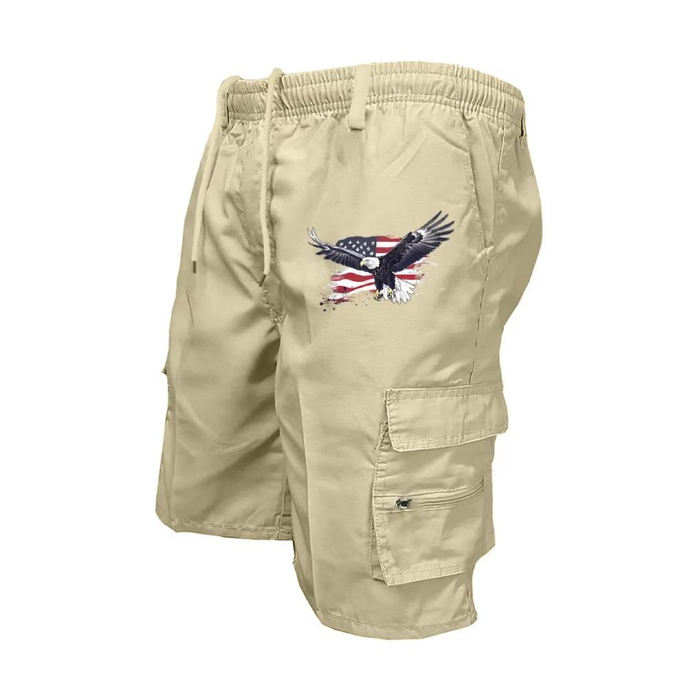 Summer Clothing Work - 2026 Heren Cargo Shorts Elastische taille