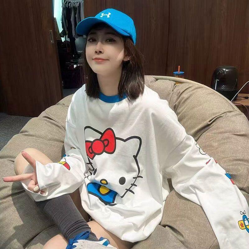 Summer Clothing Styles For Women - Hello Kitty zomer nieuwe stijl cartoon
