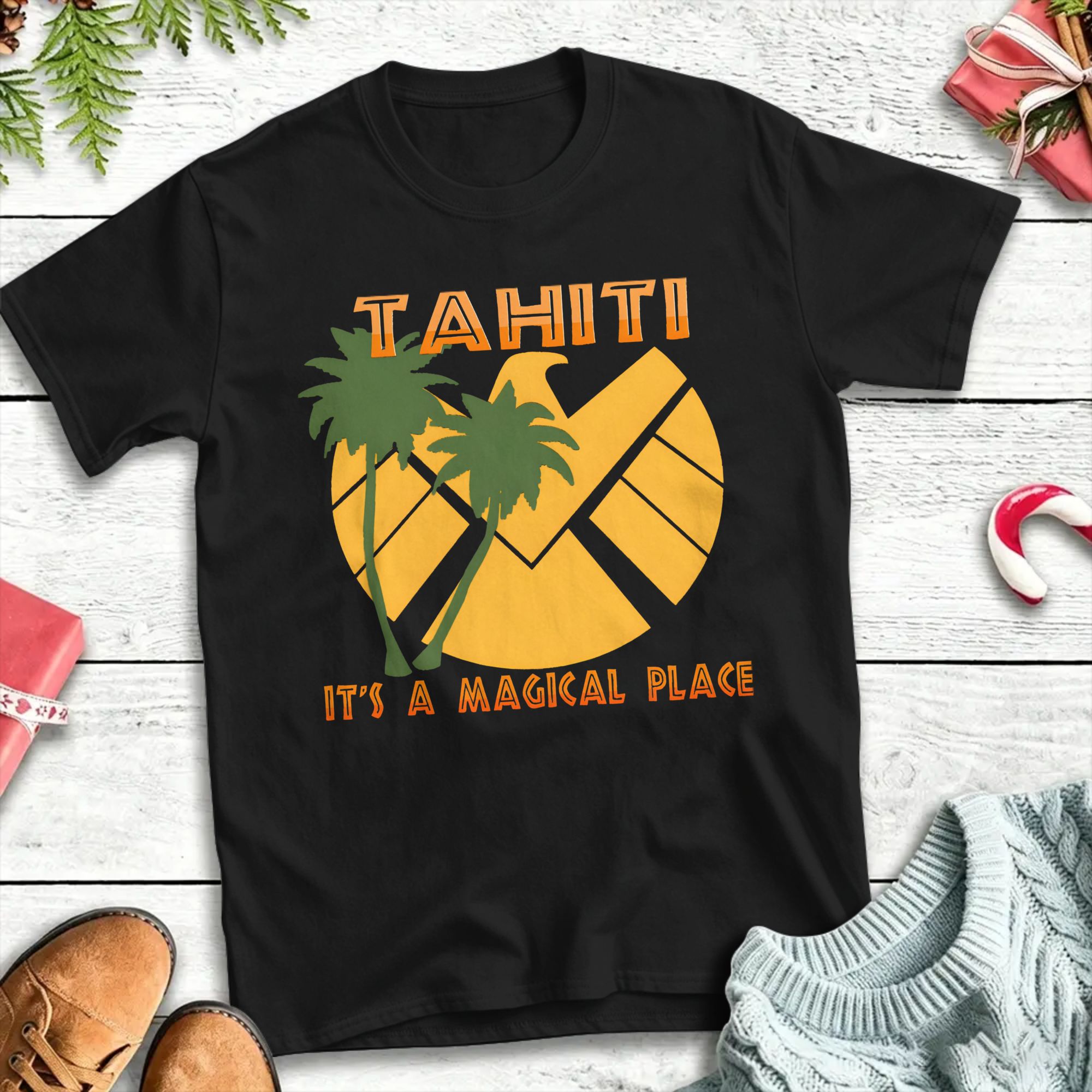 Summer Clothing Places - Tahiti is een magische plek Katoenen