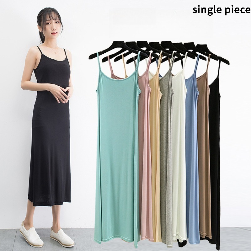 Summer Clothing Elegant - Modal Camisole Vestjurk voor dames Zomerkleding