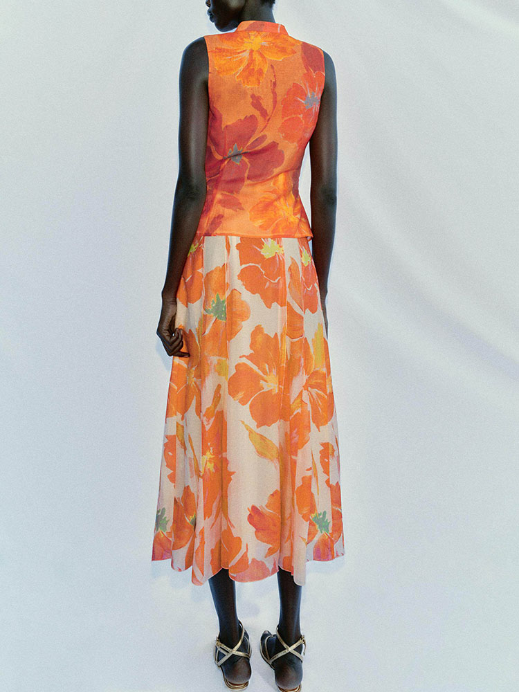 Zoete modieuze mouwloze top en - Summer Clothing Looks recensie en prijs