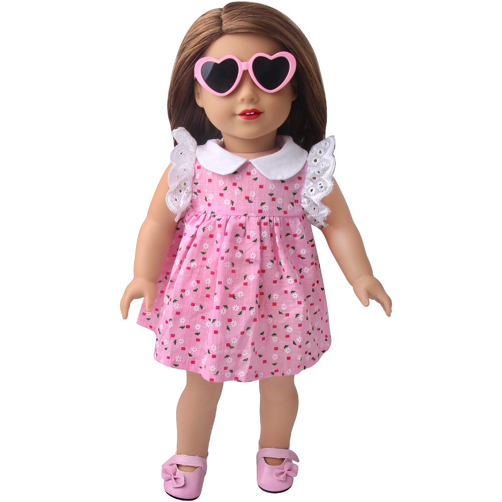 Zomer nieuwe jurk 18 inch meis - Summer Away Clothing recensie en prijs