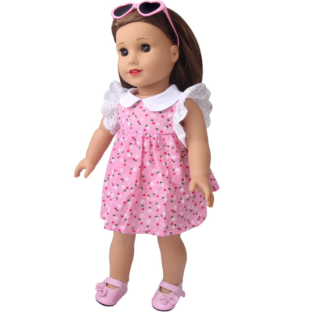 Zomer nieuwe jurk 18 inch meis - Summer Away Clothing recensie en prijs
