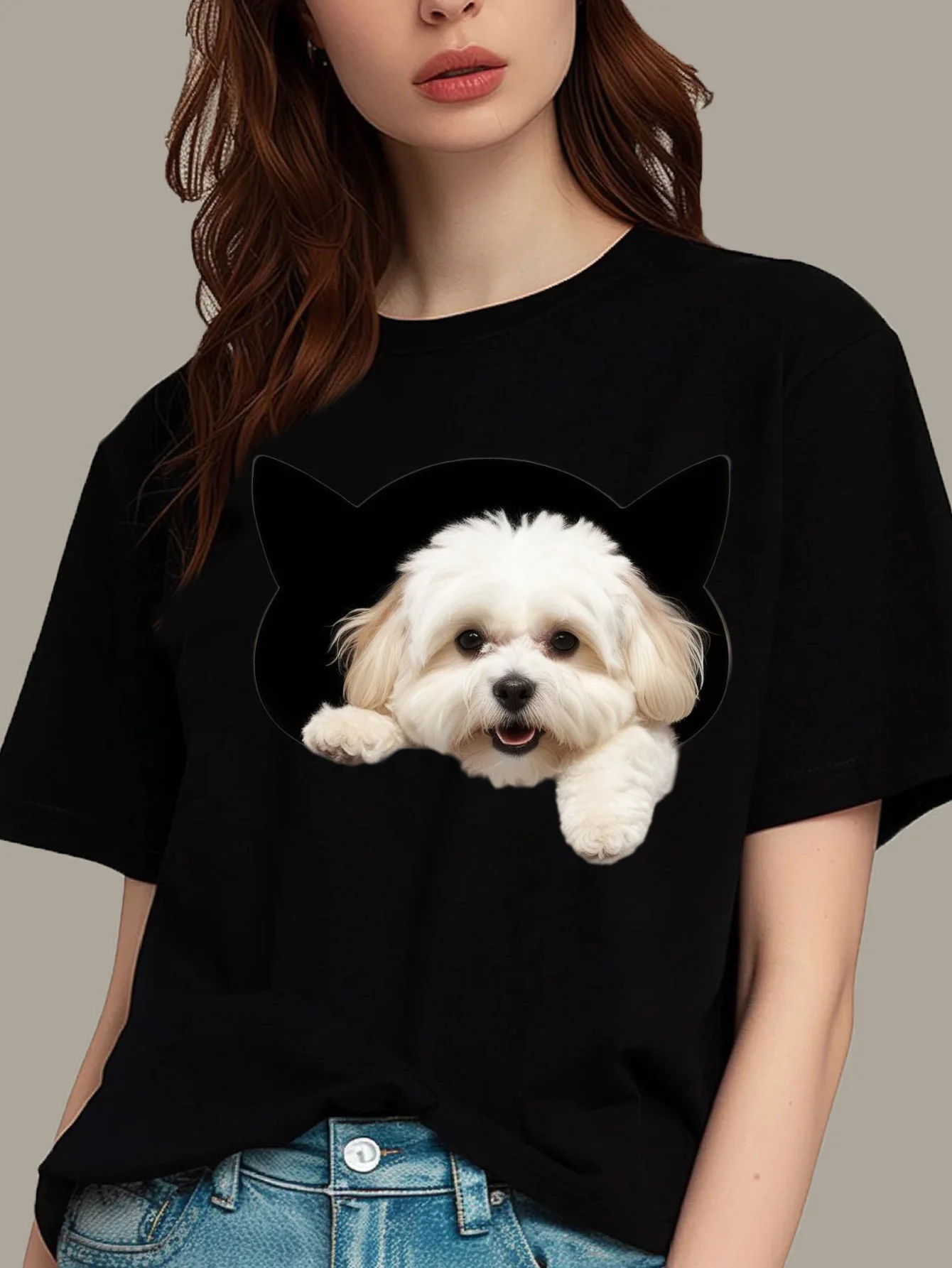 Hond Print Fun & Vrolijk Dames - Summer Clothing Looks recensie en prijs