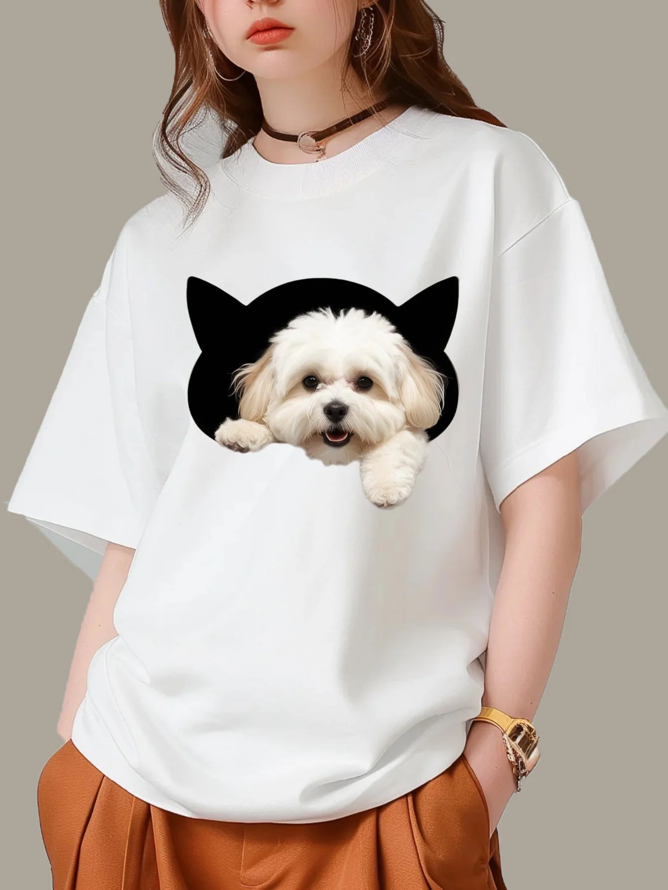 Hond Print Fun & Vrolijk Dames - Summer Clothing Looks recensie en prijs