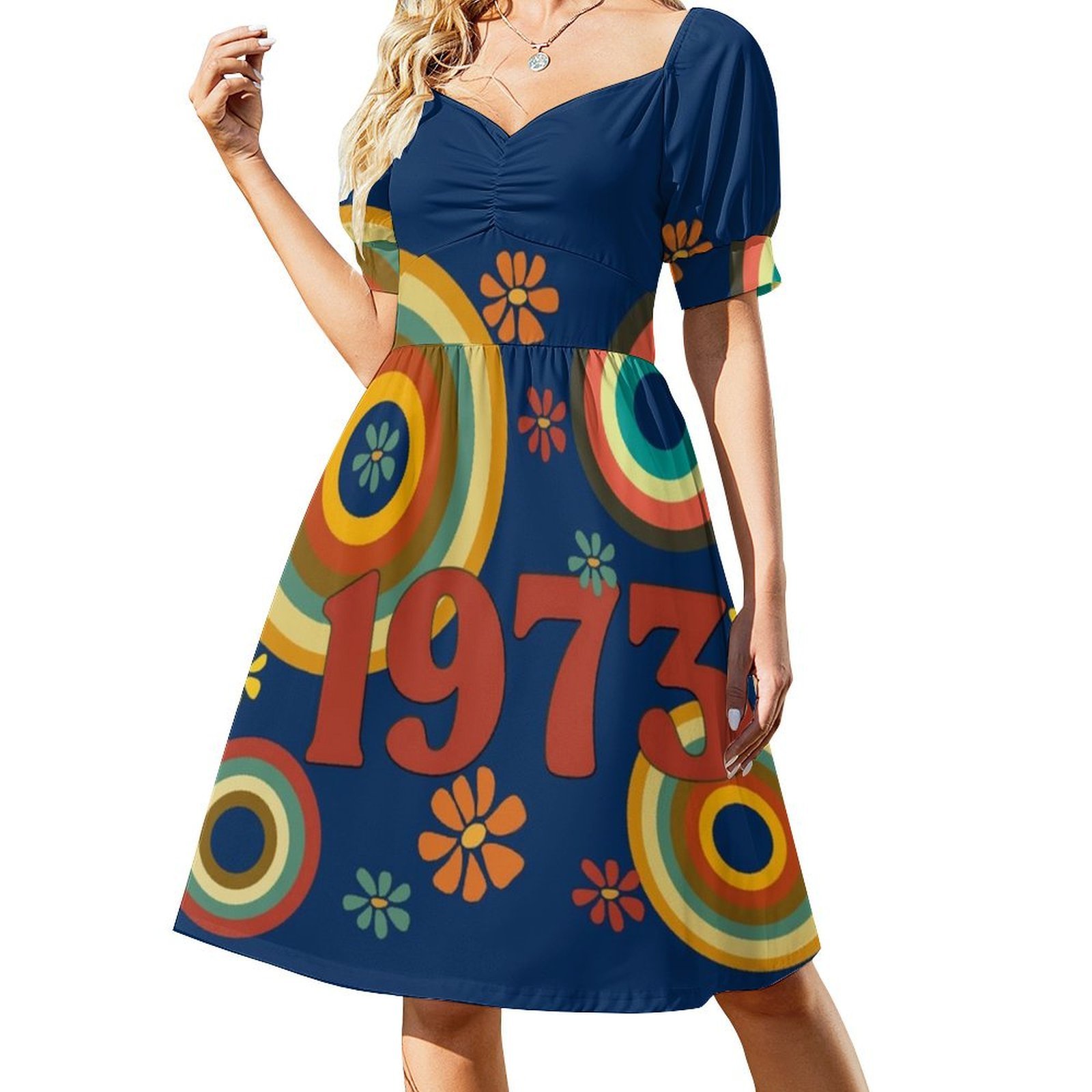 1973 Bloemen Kieljurk Voor Dam - Summer Clothing Vibes recensie en prijs