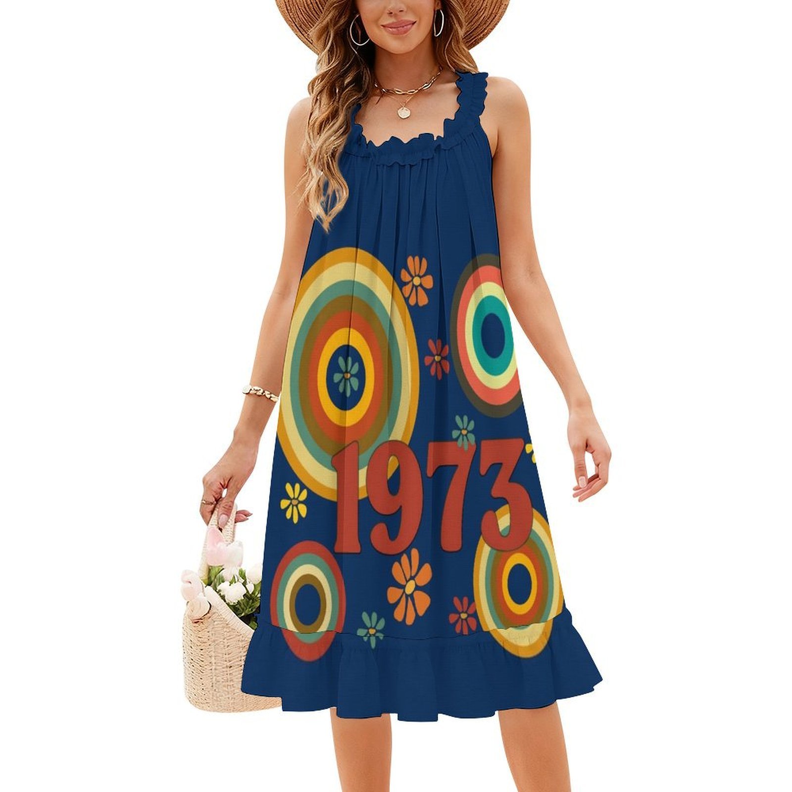 1973 Bloemen Kieljurk Voor Dam - Summer Clothing Vibes recensie en prijs