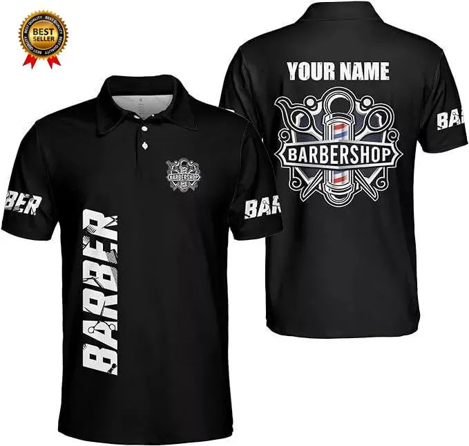 2025 Kapper Poloshirts met kor - Summer Clothing Name recensie en prijs
