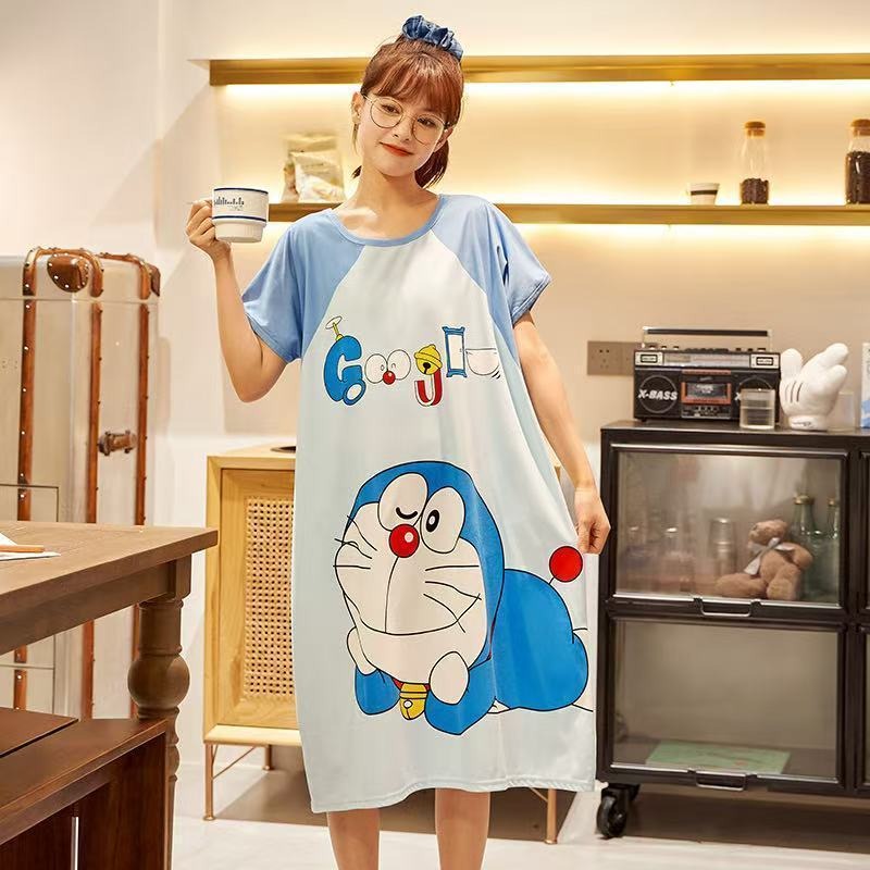 Doraemon schattig nachthemd vo - Summer Away Clothing recensie en prijs