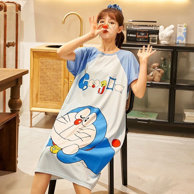 Doraemon schattig nachthemd vo - Summer Away Clothing recensie en prijs