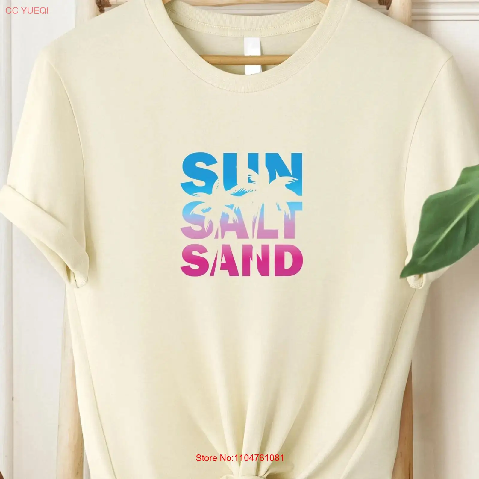 Sun Salt Sand T-shirt Retro Su - Summer Clothing Vibes recensie en prijs