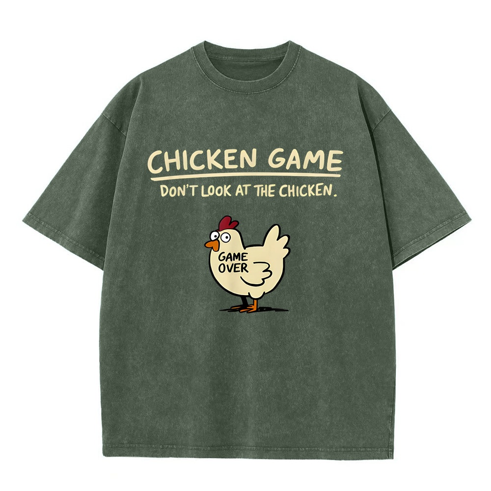 Grappig T-shirt Chicken Game K - Summer Games Clothing Brand recensie en prijs