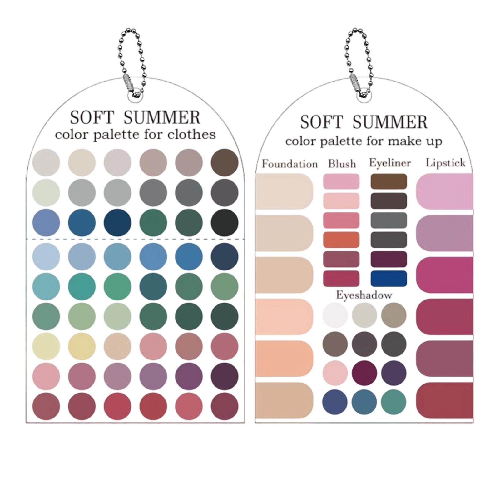 2 stuks acryl seizoenspalet kl - Summer Clothing Palette recensie en prijs