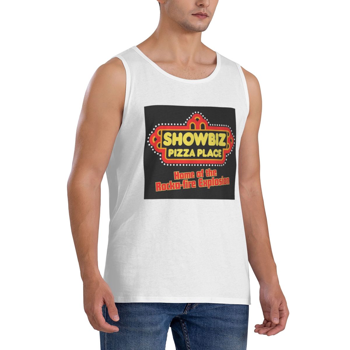 100% Katoen Showbiz Pizza Plac - Summer Clothing Places recensie en prijs