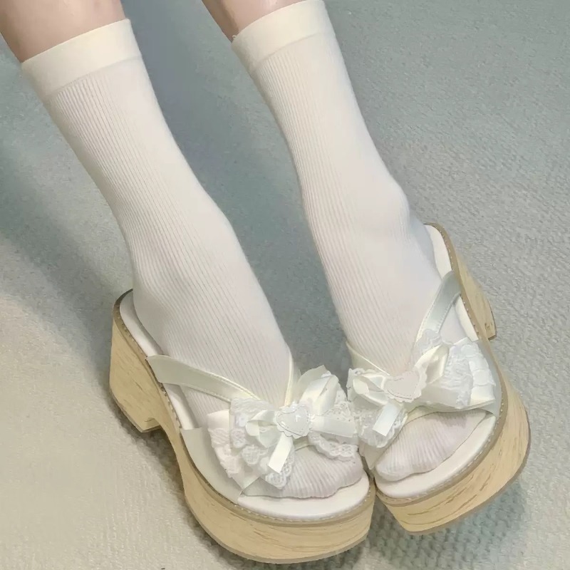 Sweet Bow Wood Grain Dikke Bod - Summer Clothing Elegant recensie en prijs