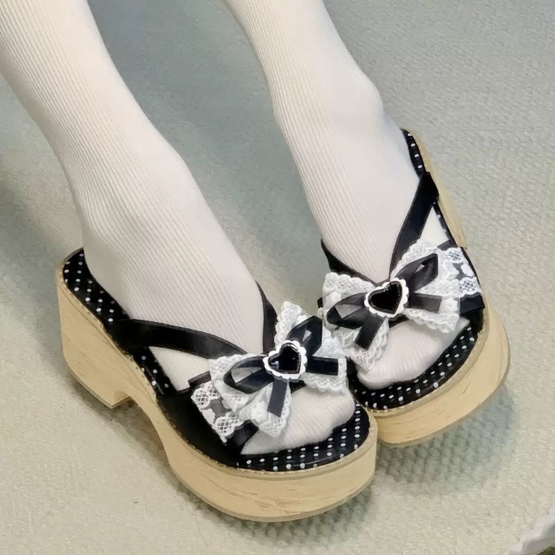 Sweet Bow Wood Grain Dikke Bod - Summer Clothing Elegant recensie en prijs