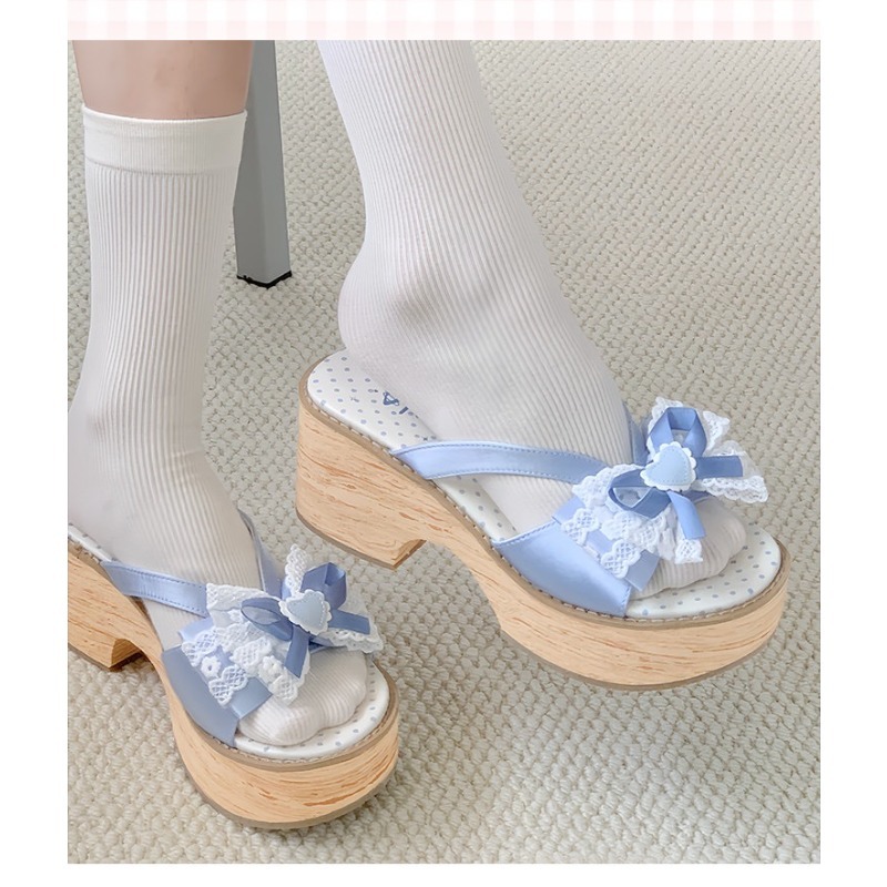 Sweet Bow Wood Grain Dikke Bod - Summer Clothing Elegant recensie en prijs