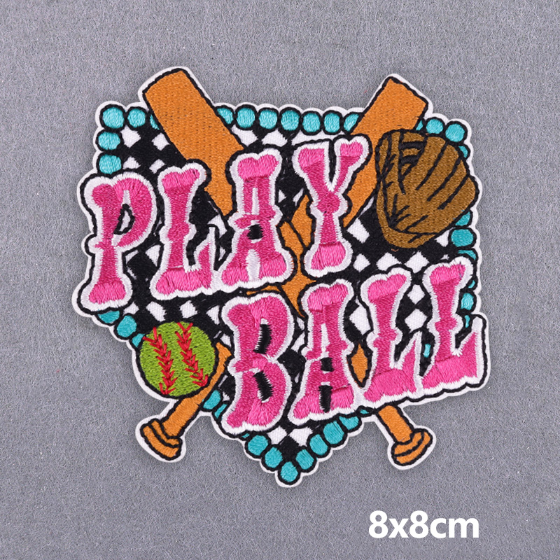 5PCS Play Ball Geborduurde Pat - Summer Clothing Vibes recensie en prijs