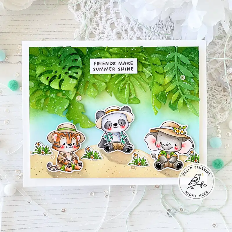 Strand Slimline Scene Happy Su - Summer Clothing Words recensie en prijs