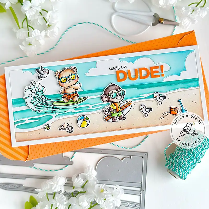 Strand Slimline Scene Happy Su - Summer Clothing Words recensie en prijs