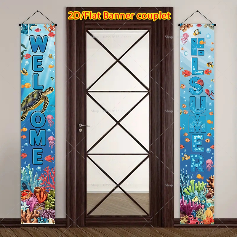 2D Hallo Zomer Tropische Bloem - Summer Clothing Banner recensie en prijs