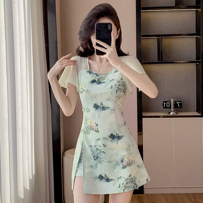 Zomer Chinese Stijl Zoete Cheo - Summer Clothing Women Sale recensie en prijs