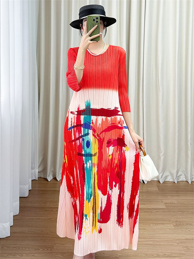 Miyake damesjurk avondjurken z - Summer Clothing H&M recensie en prijs
