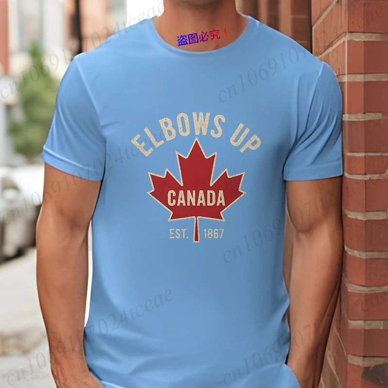 Elbows Up Canada T-shirt voor  - Summer Clothing Women Canada recensie en prijs