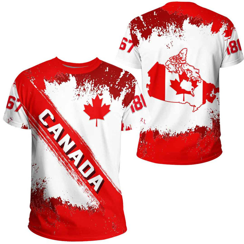 Canada Day T-Shirt Canadese Vl - Summer Clothing Women Canada recensie en prijs